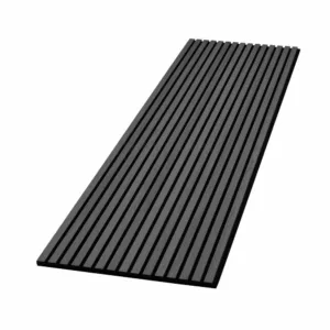 Charcoal Decorative Acoustic Slat Wall Panel