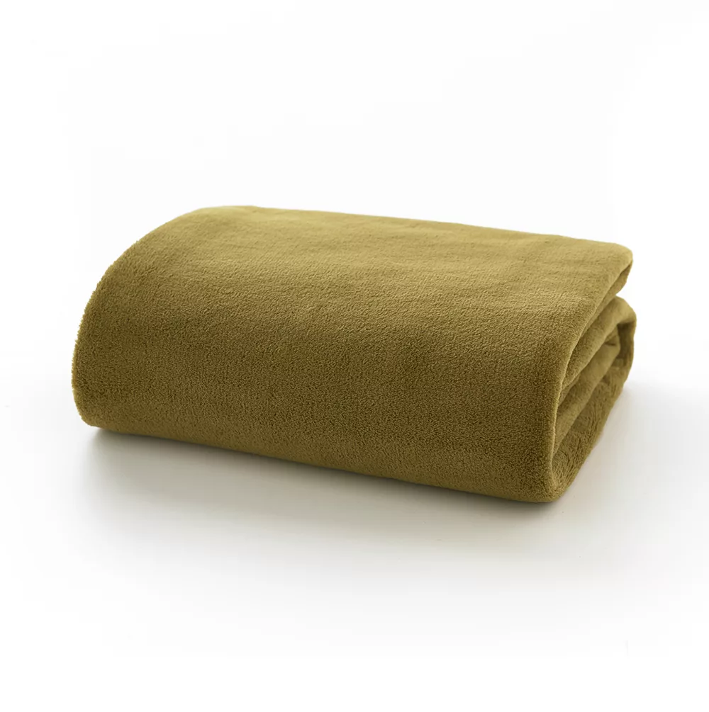 Deyongs Snuggle Touch Throw 140x180 Chartreuse 