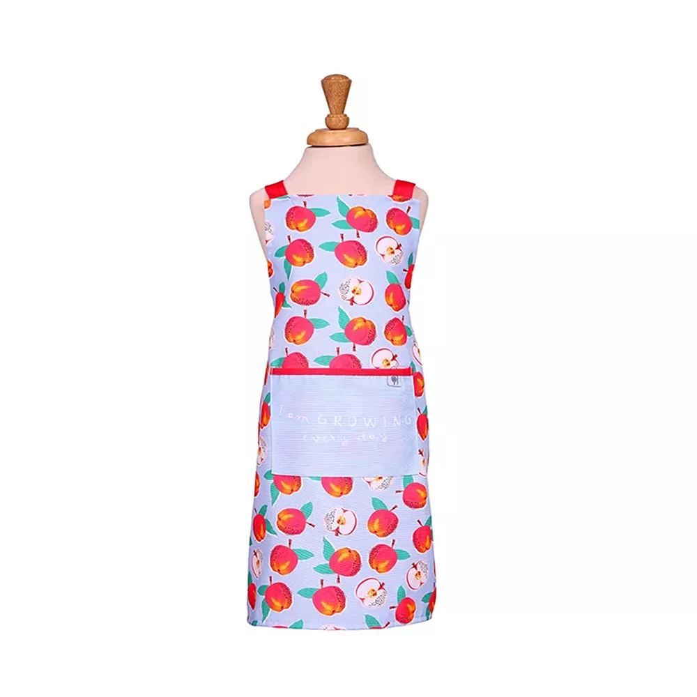 RHS Home Grown Apples RPET Childrens Apron - Blue