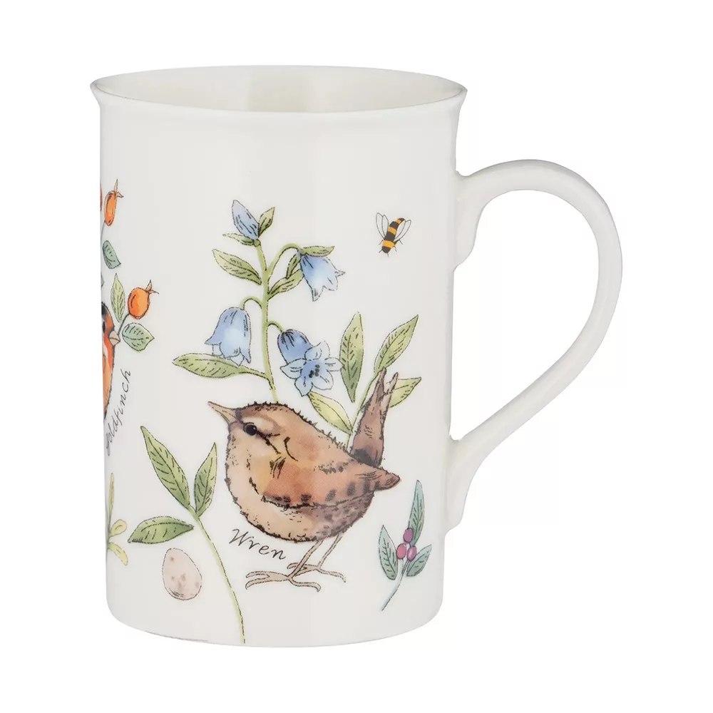 Price & Kensington Garden Birds Bluebell Mug 300ml 