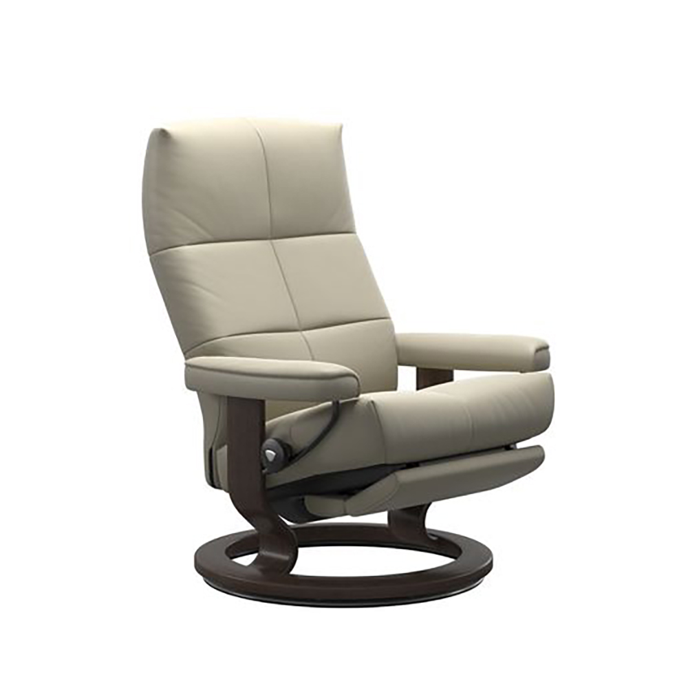 Chair w/Footstool (M) Power Leg + Back Batick