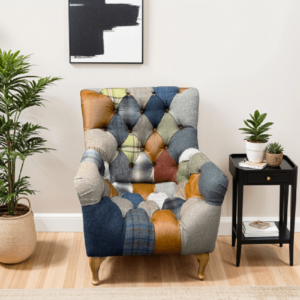 Barton Patchwork Armchair