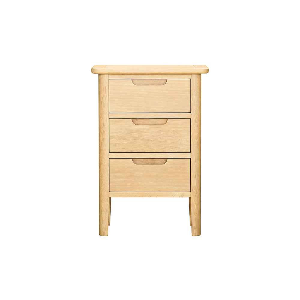 Baxter 3 Drawer Bedside