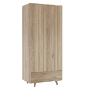 Oslo Double Wardrobe with Drawer