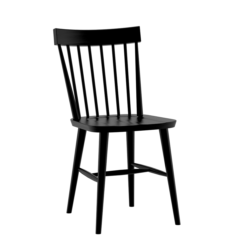 Oslo Dining Chair Black Beech