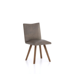 Bergen Smoked Oak Dining Chair - Nutmeg