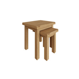 Camberley Oak Nest of 2 Tables