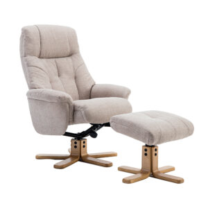 Dublin Swivel Chair & Stool - Lisbon Wheat