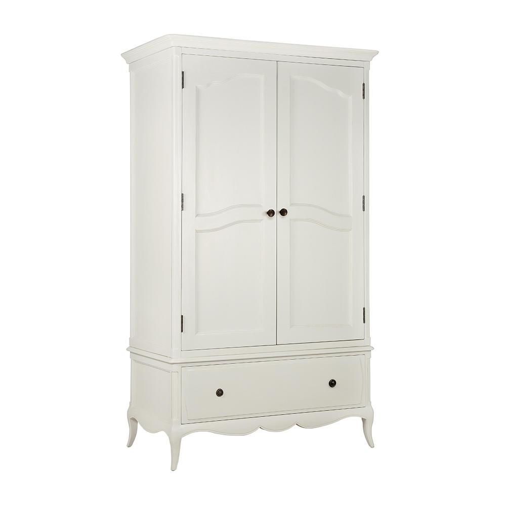 Willis & Gambier Amelie 2 Door Wardrobe - AME2DWWHT