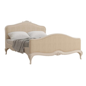 Willis & Gambier Ivory Upholstered 135cm Bedstead - SD/1600W