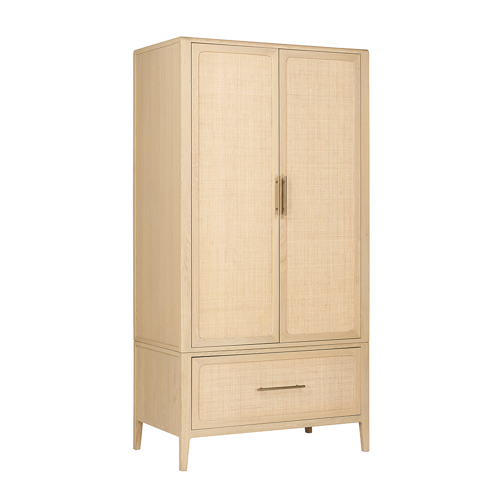 Willis & Gambier Casera 2 Door 1 Drawer Wardrobe - CAEWD21OAK