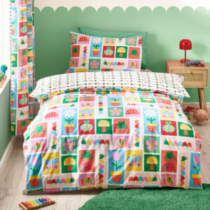 Catherine Lansfield Curious Caterpillar Duvet Cover - Single