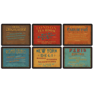 Pimpernel Lunchtime Placemats Set of 6 - X0010568750V