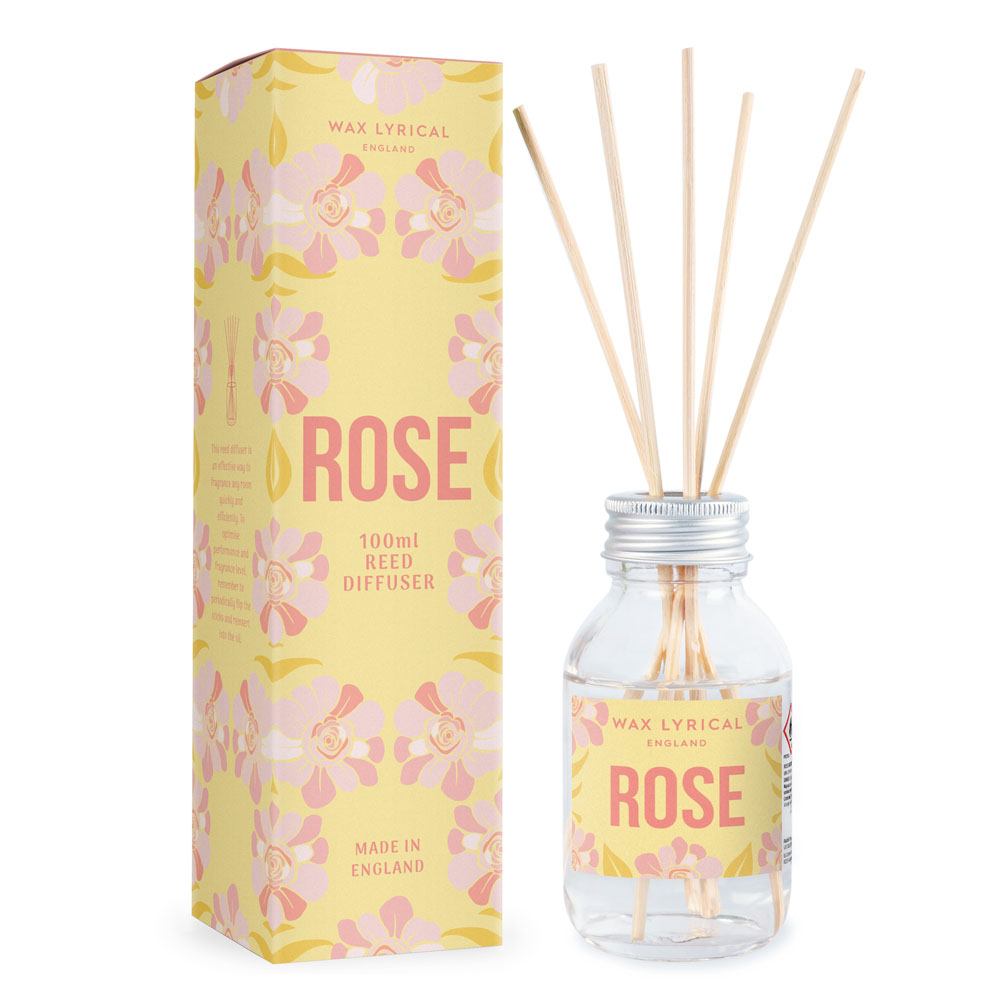 Wax Lyrical Rose Reed Diffuser 100ml