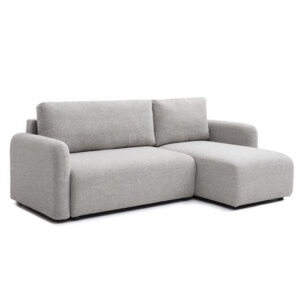 Celine Corner Sofa Bed - Natural Soft Boucle
