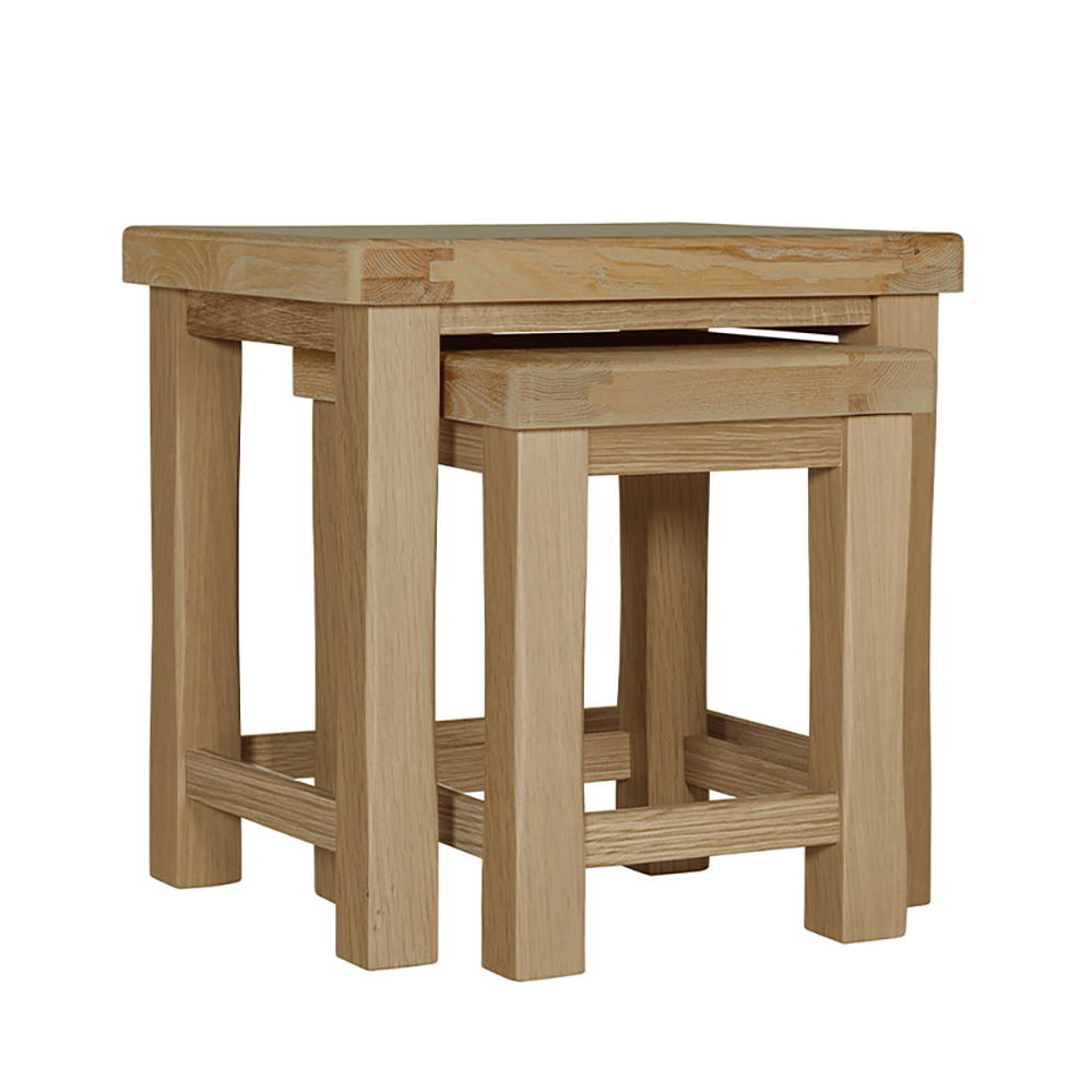 Danesbury Oak Nest of Tables