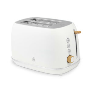 Swan Fjord Toaster - White SK109030WHT