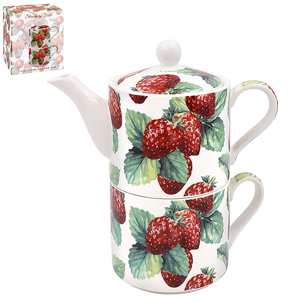 Strawberry Field Tea for One