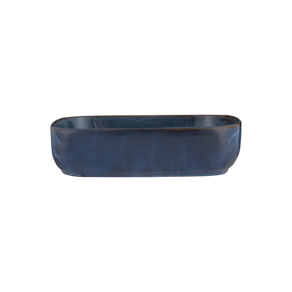 Mason Cash Reactive Blue Square Dish 24x24x5.5cm - 2002.275
