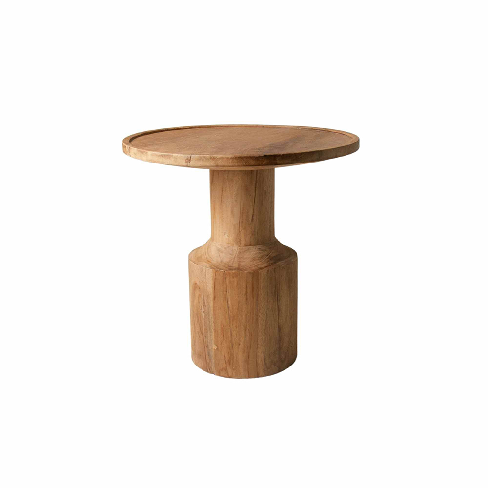 Ashdown Carafe Low Side Table - Natural