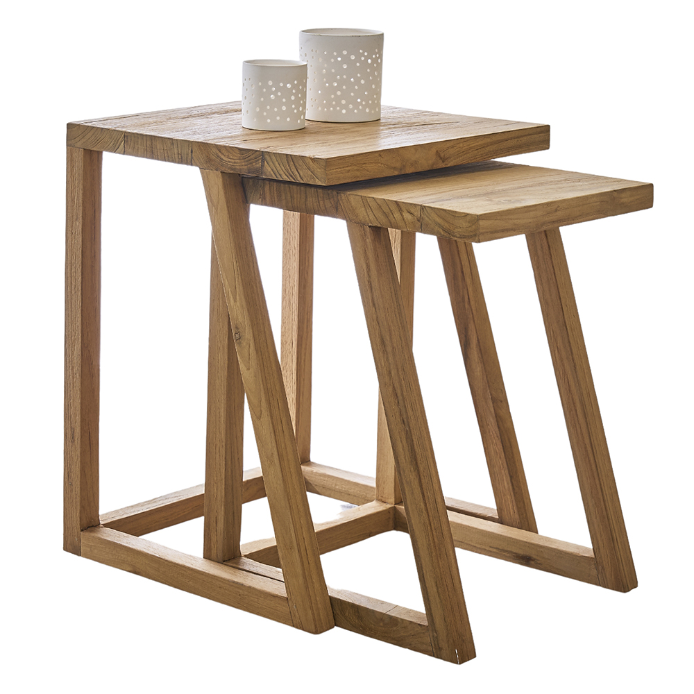 Charnwood Nesting Z Side Tables - Set of 2