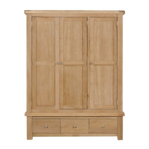Danesbury Oak 3 Door Wardrobe