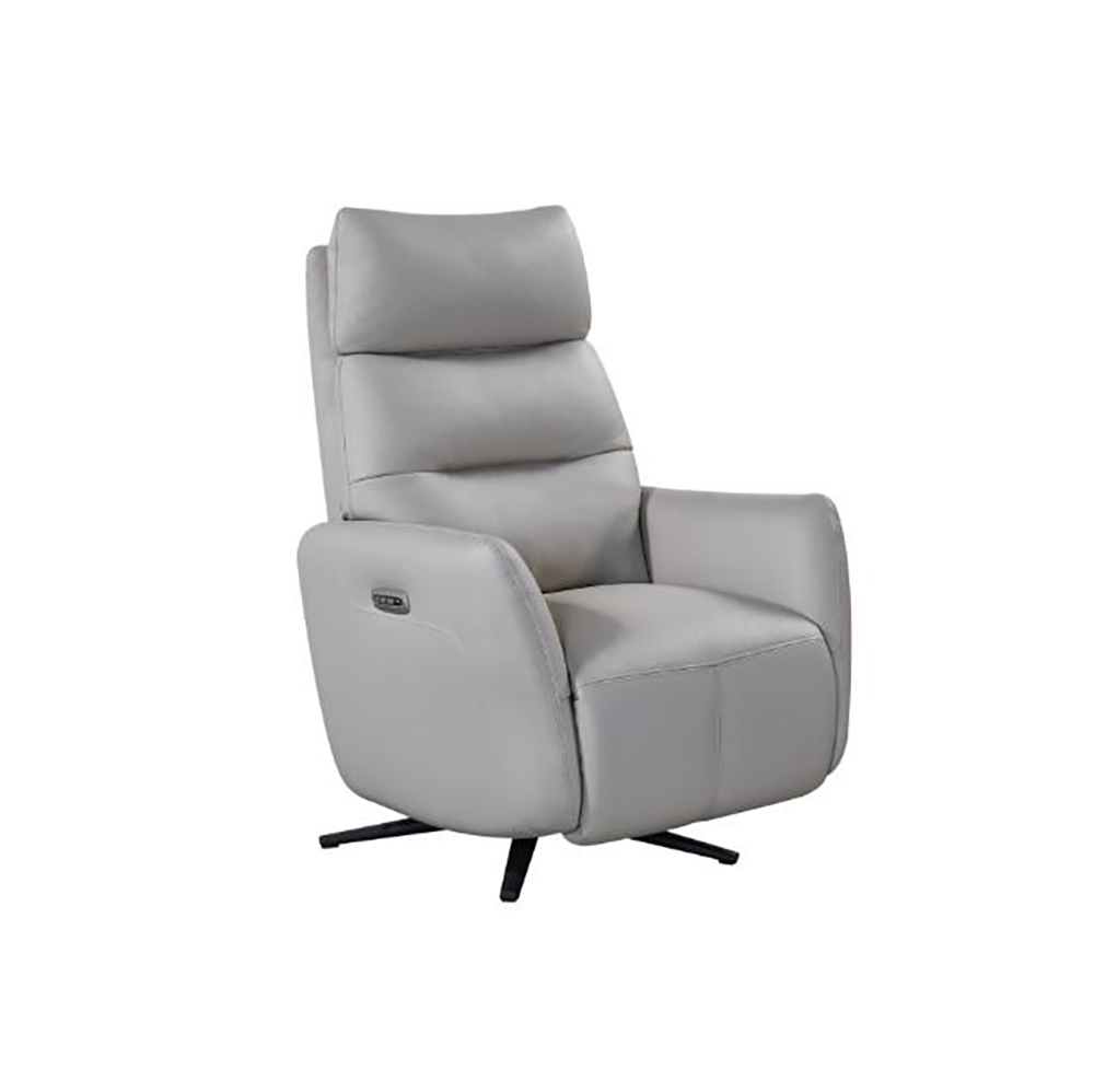 Siena Power Swivel Recliner - Cloud Leather