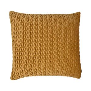 Laurence Llewelyn-Bowen Amory Velvet 43cm x 43cm Cushion - Gold
