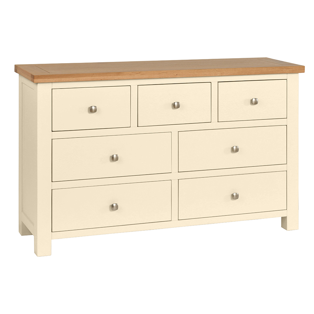 Maiden Oak Painted 3 Over 4 Chest