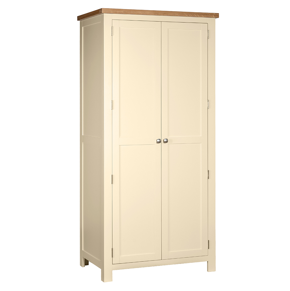 Maiden Oak Painted Double Full Hanging Robe