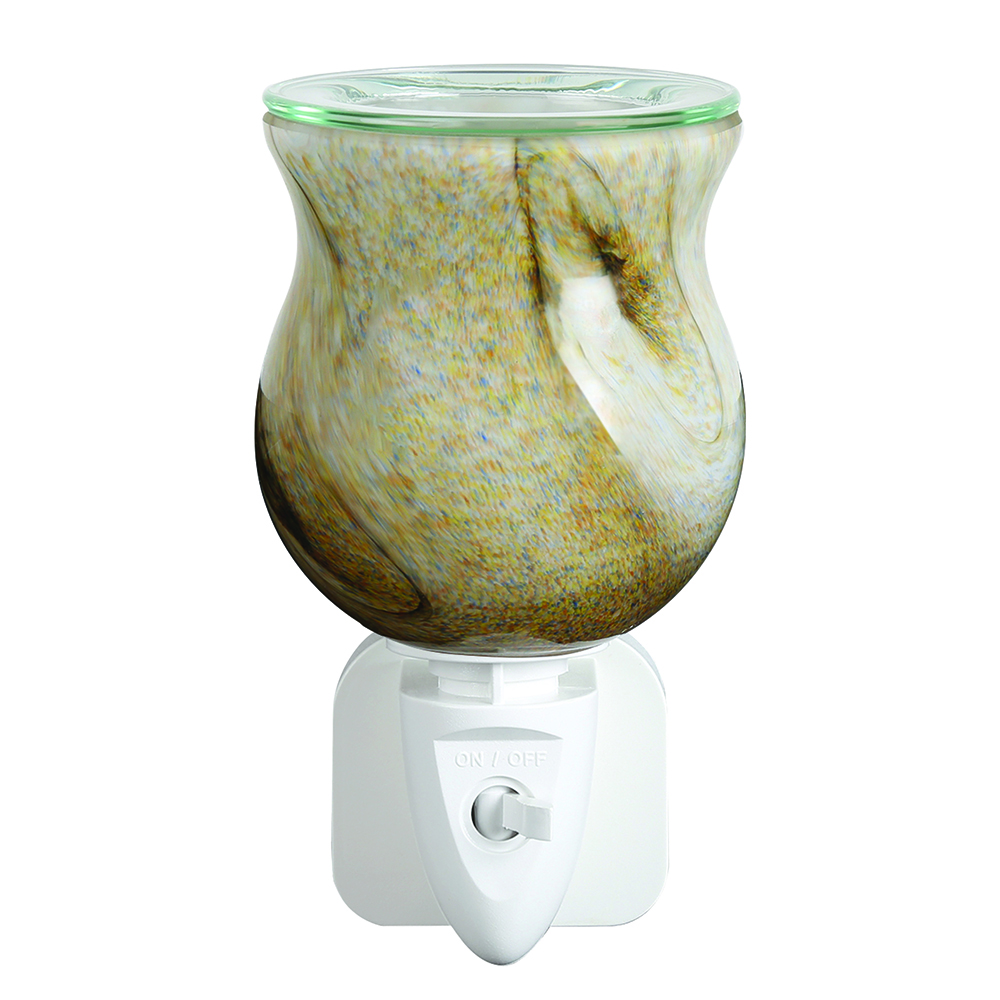Wax Melter Plug In - Natural Swirl 12cm