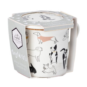 DMD Playful Pets Mug & Coaster Set - Dog