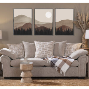Aspen Pillow Back Grand Sofa