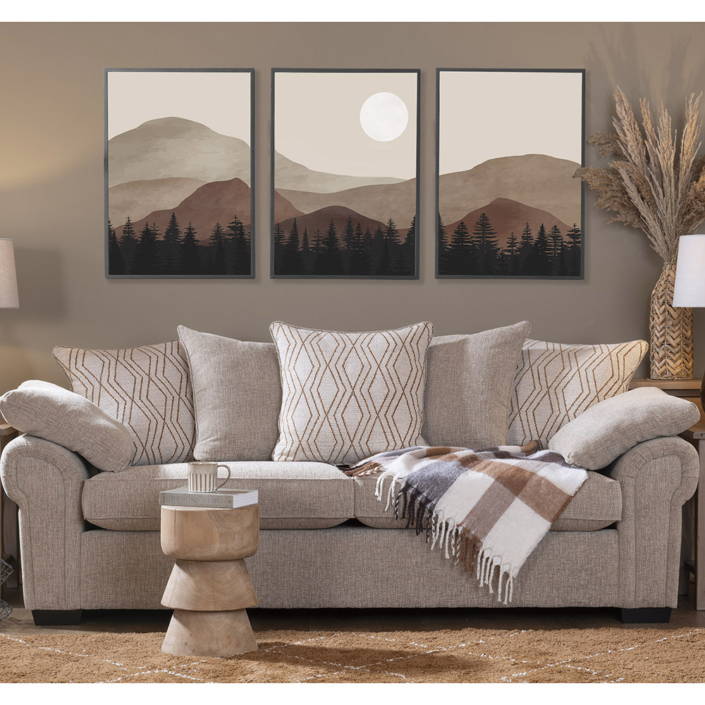 Aspen Pillow Back Grand Sofa