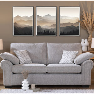 Aspen Standard Back 3 Seater Sofa