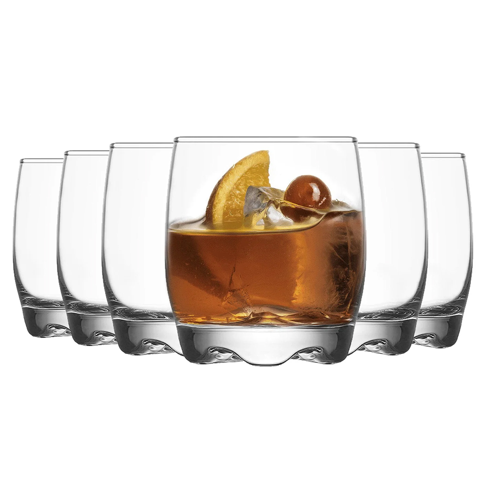 LAV Adora 290ml Whisky Glasses - Pack of 6 (ADR15F)