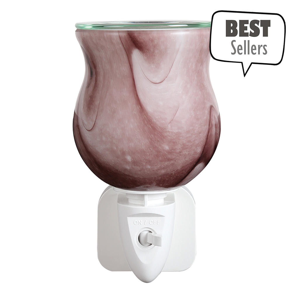 Wax Melter Plug In - Purple Swirl 12cm