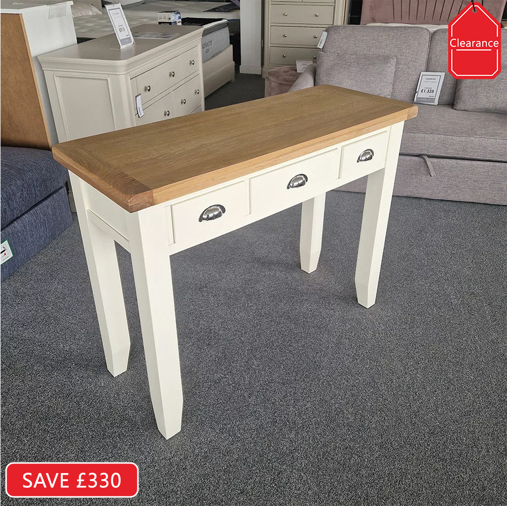 Henley White Dressing Table