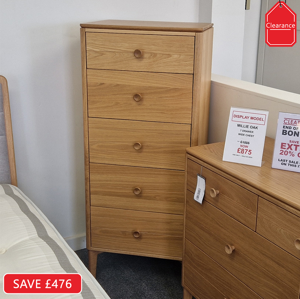 Millie 5 Drawer Tall Chest