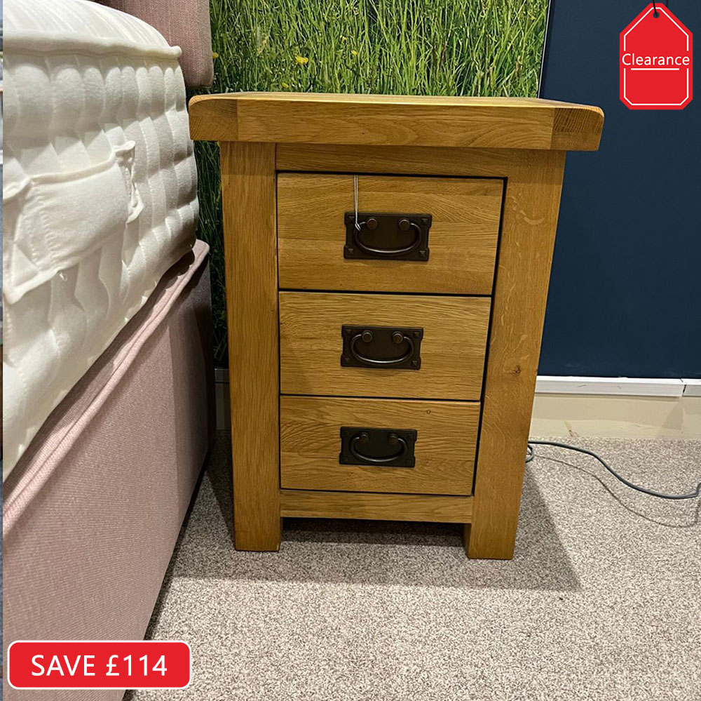 Canterbury Oak Bedside