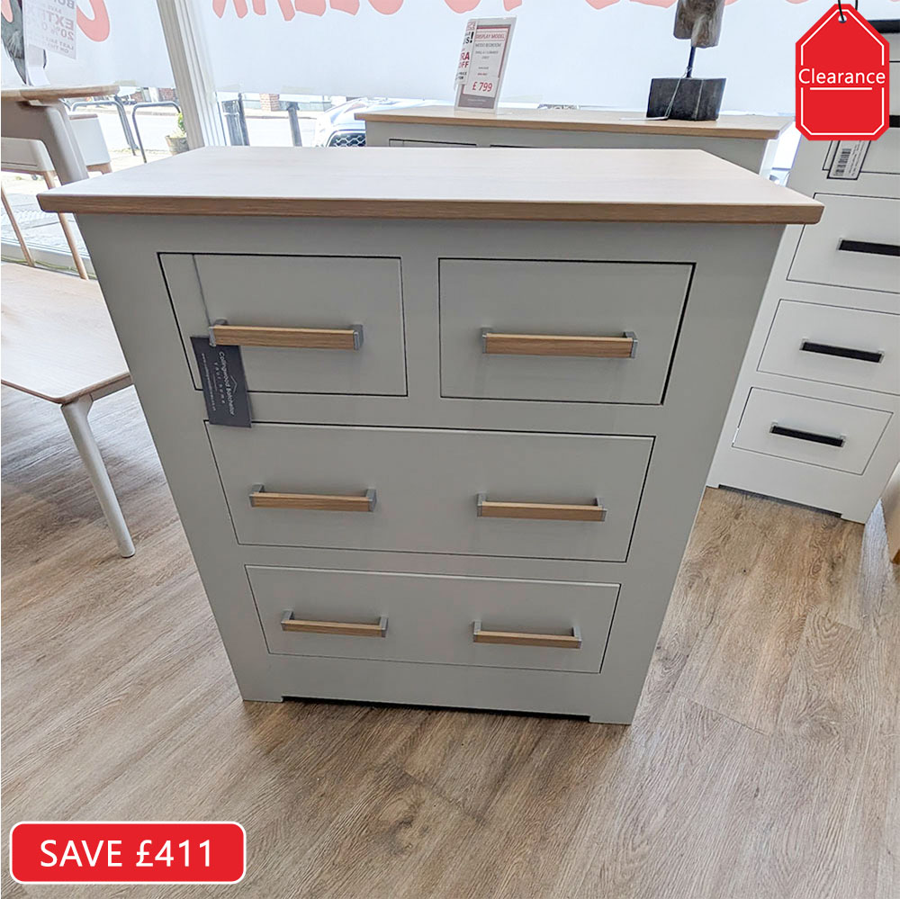 Modo Small 2+2 Drawer Chest