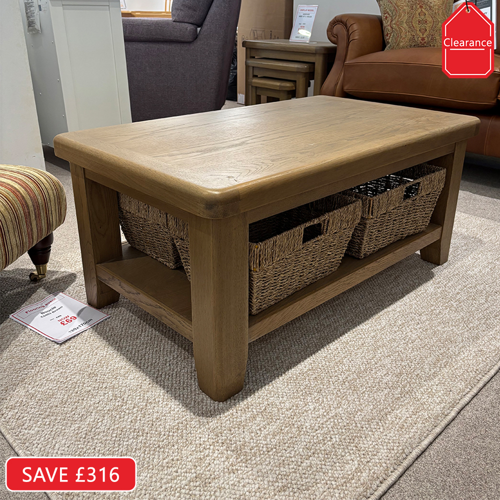 Heritage Oak Coffee Table