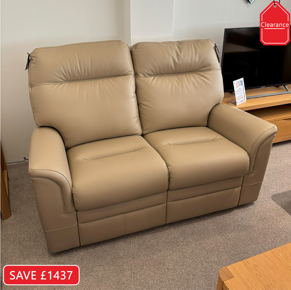 Parker Knoll Hudson Leather 2 Seater