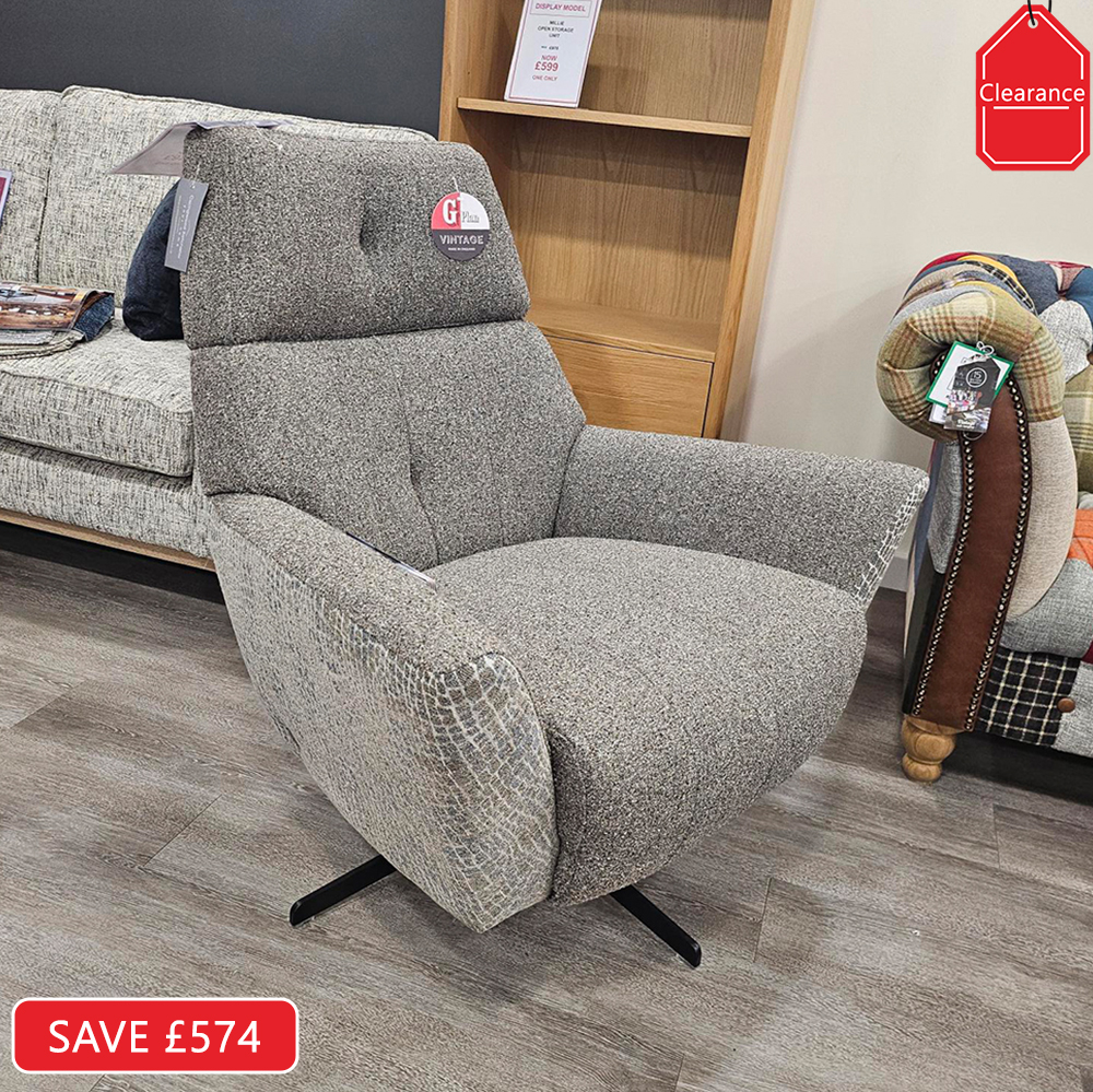 G Plan Vintage Peabody Swivel Chair