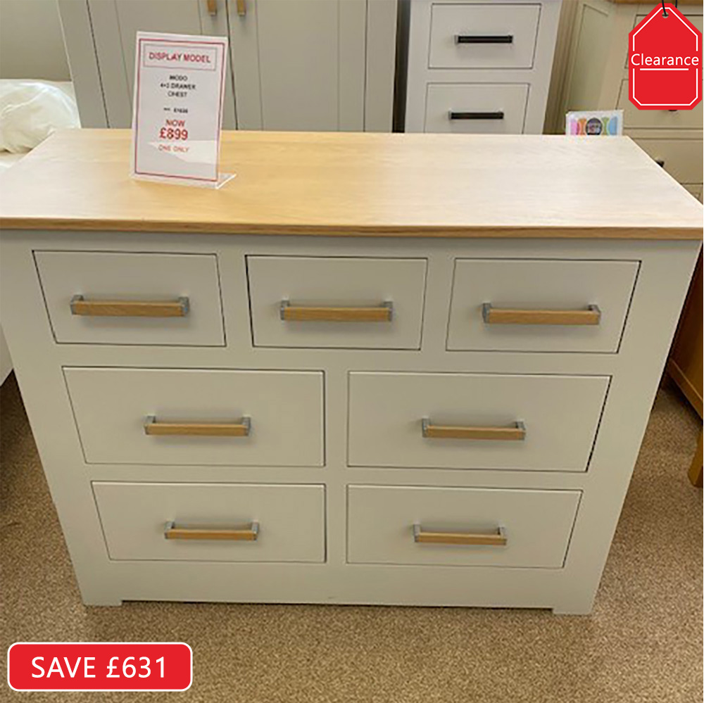 Modo Small 4+3 Drawer Chest