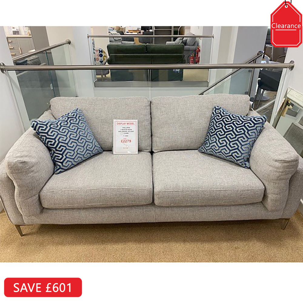 Philippa 3 Seater & Swivel Chair Set