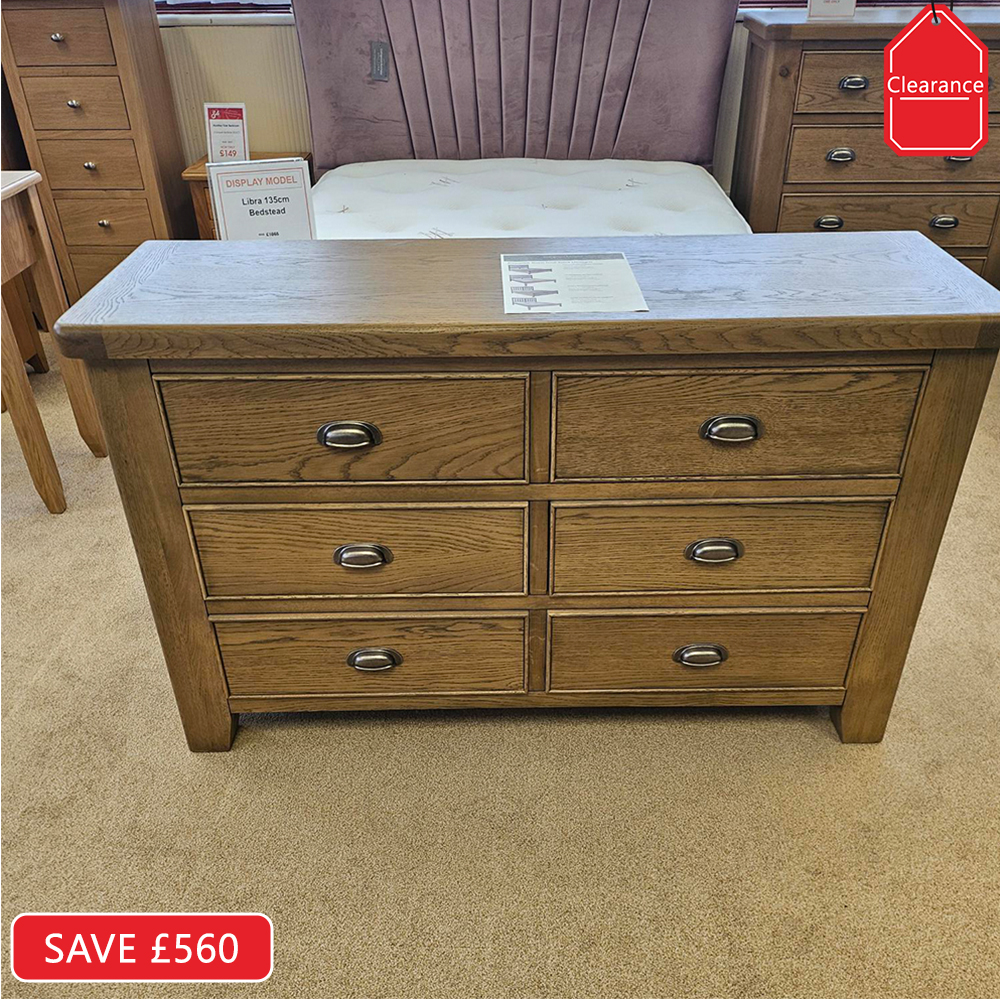 Heritage 6 Drawer Chest